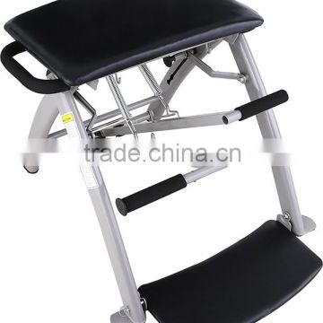 Women fitness pilates equipment yoga folding chair with strong springs for sale