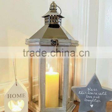 Candle Lantern | Christmas Wooden lantern