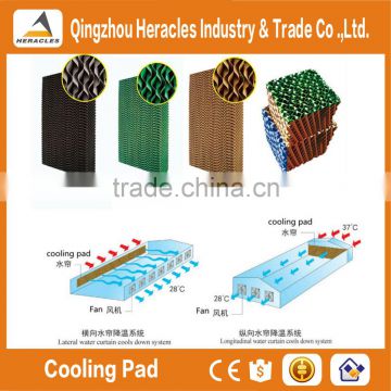QingZhou trade assurance poultry farming equipment honey comb evaporative cooling pad