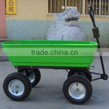 125L poly dump cart loading 400kg
