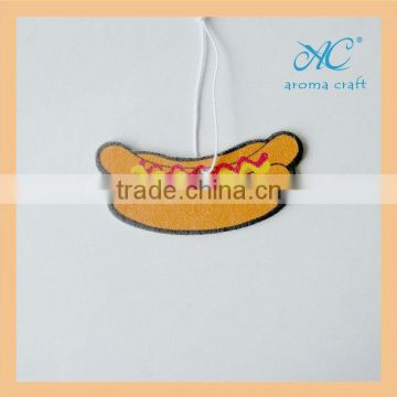 Best seller for promotional gifts customized logo hanging paper air freshener