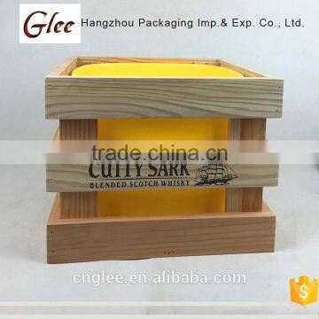 High quality wood crates for promotion