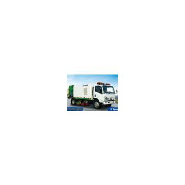 Garbage Collection Truck, XZJ5100TXS 5tons street sweeping / Road Sweeper Truck for high way, square