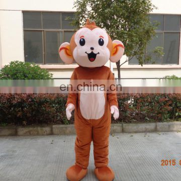 Crazy sale fast deliver curious george mascot costume