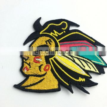 Hot sale good quality custom souvenir logo embroidered patch for clothing