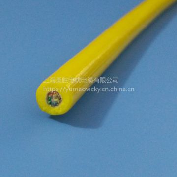 Pvc Single Layer Shielding Rov Tether Floating Cable Water Resistant
