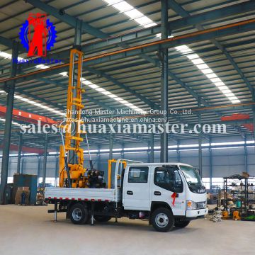 supply vehicle-mounted Water Well Drilling Rig XYC-200 /core expoloration drilling rig /tractors drilling machine