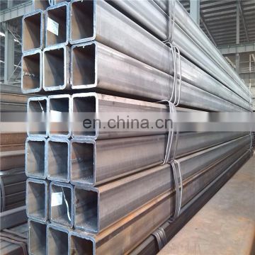 raw material black square tubes industrial erw pipe