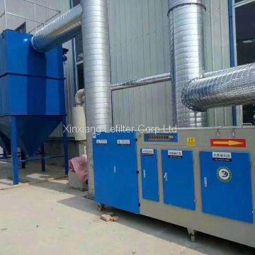 Pulse jet bag type bag filter industrial dust collector