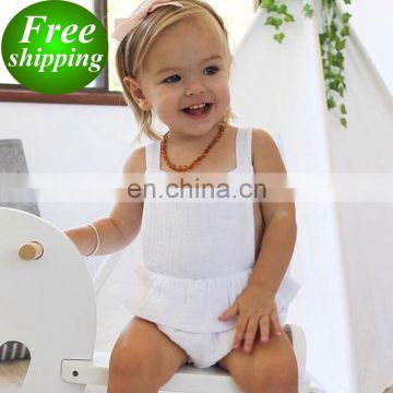 2019 new GIRLS BACKLESS jumpsuit rompers Infant Toddler Romper Baby Unique bodysuits