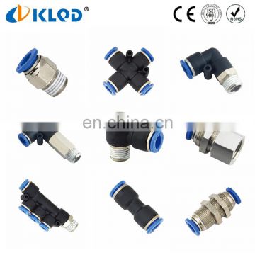 Ningbo Manufactory Supplier High quality Pneumatic One Touch Tube Fitting Quick Connector