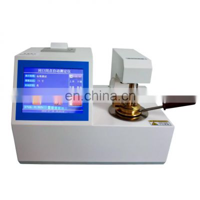 Fully Automatic Lubricants flash point Coc Flash Point Tester