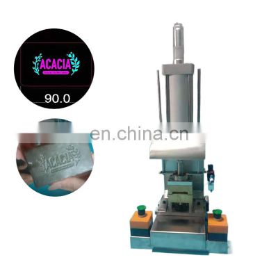 automatic small soap stamping machine Hotel soap lady soap with logo  stamper printer   price