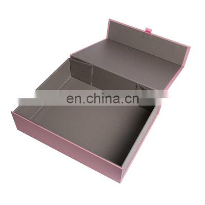 Custom luxury cardboard paper folding tshirt gift t-shirt packaging box