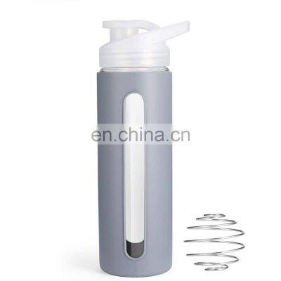 hot selling gym glitter classic sublimation clear outdoor portable bubble tea neon  classic shaker bottle with customized color