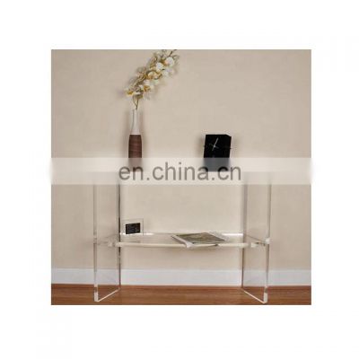 Custom modern stylish clear acrylic storage furniture