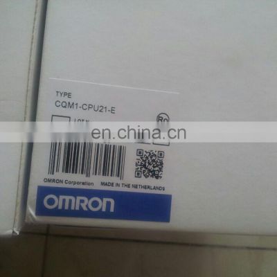 Omron PLC CQM1-CPU21-E CPU Unit 24VDC 10mA 18 Points Brand New High Quality