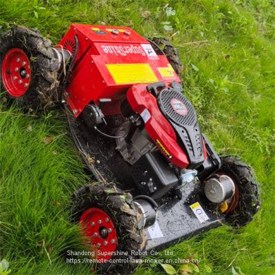 remote control mower for slopes, China radio controlled mower price, rc mower for sale