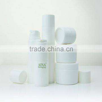 50ml Eco Friendly PP Bottle and jar High end white packaging