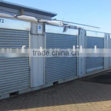 ISO roller shutter container 40ft roller shutter door container shipping