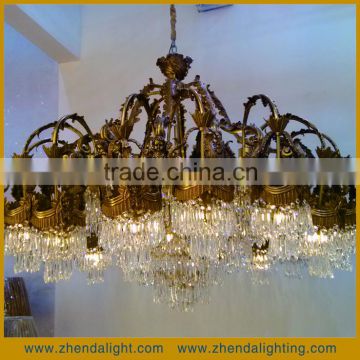 2016 design modern bronze chandelier for furniture hotel supplies