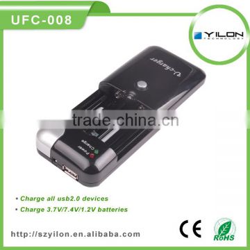 Electronic type mobile lithium power battery 7.4v charger