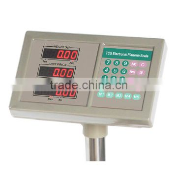 White Digital Weighing LED Display Indicator