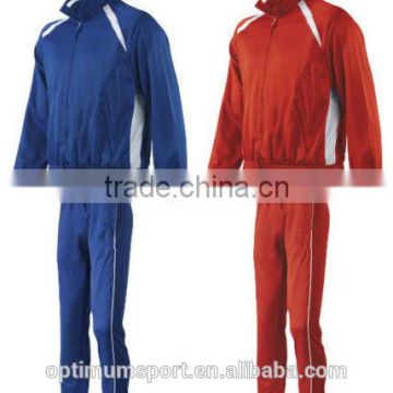 Top quality cheap sports tracksuits for men, design your own tracksuit with different color
