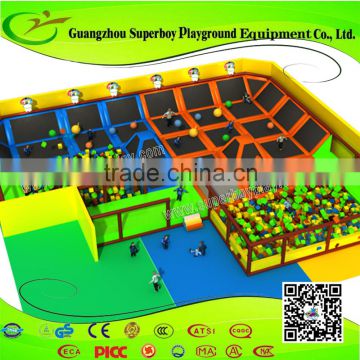 China Supplier Commercial Kids Indoor Trampoline Park Equipment