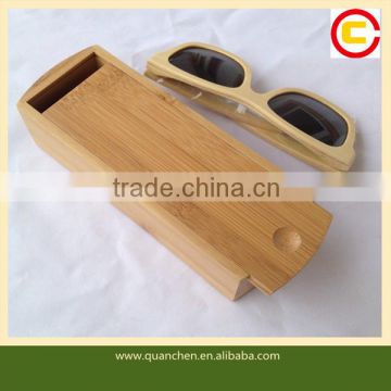 Hot Selling Drawer Type Bamboo Glasses Case