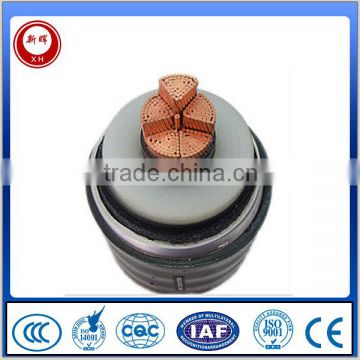 Xinhui iso9001 110kv to 220kv high voltage power cables