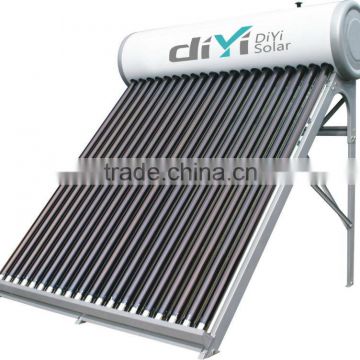 Inmetro low pressure vacuum tube solar water heater for hot water