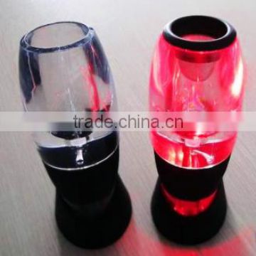 2015 newest design LED fashion magic wine aerator