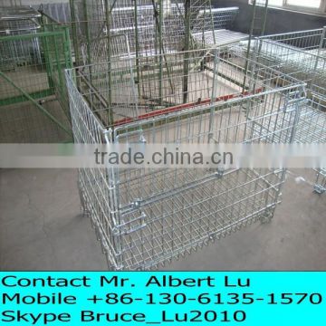 Supermarket Use and Steel Material Metal Storage Cages