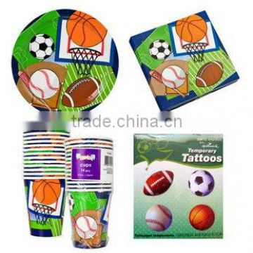 custom plastic plate/12 inch plastic plate/Hotest Sports style Plastic Plate for sale promotion