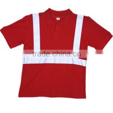 Red safety reflective jacket