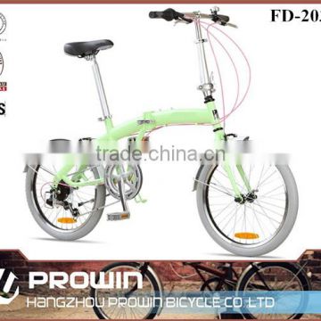 2016 20 inch folding bike/folding bicycle/steel frame folding bike canada (PW-FD20307)