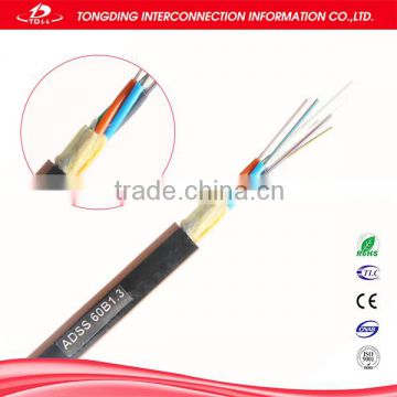 aerial non-metallic 24 core fiber optic cable