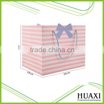 2016 OEM Customized Christmas Gift Printed Shopping Paper Bag