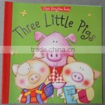three little pigs Coloring Hardcover English Story Book
