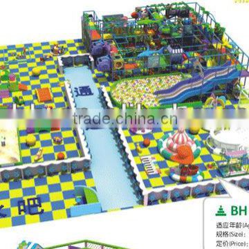 Kid Indoor Soft Playground,Children's Play Equipment,Indoor Playhouse BH12801