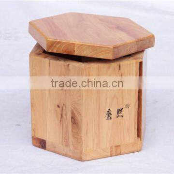 wooden roll paper box, paper box, rolling paper box nature color