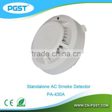 photoelectric smoke heat detectorPA-430A,9V battery and 220VAC, CE&ROHS&EN14604