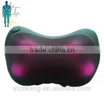 Shiatsu Neck Pillow Massager Factory in China with Infrared Heating Shiatsu Car Seat Massage Cushion