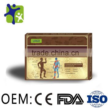traditional Chinese herbal magnetic patch for pain relief, pain relief patch