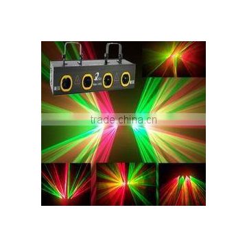 250mW four lens double green&red stage lighting projector