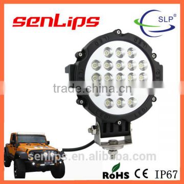 7Inch CIR 63W LED work light hot-sell small led tractor auto work light 4X4