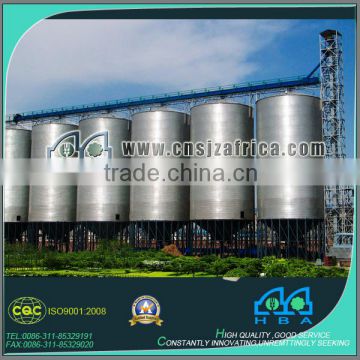 China HBA steel silo for wheat, maize, paddy rice
