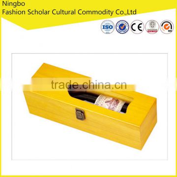 factory directly supply wine bottle packing box wine gift wooden box
