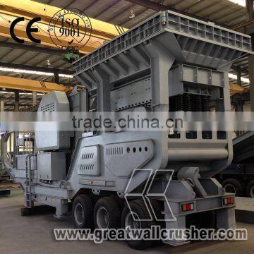 CE Jaw Crushing Plant,Mobile jaw crusher plant, Portable jaw crushing station